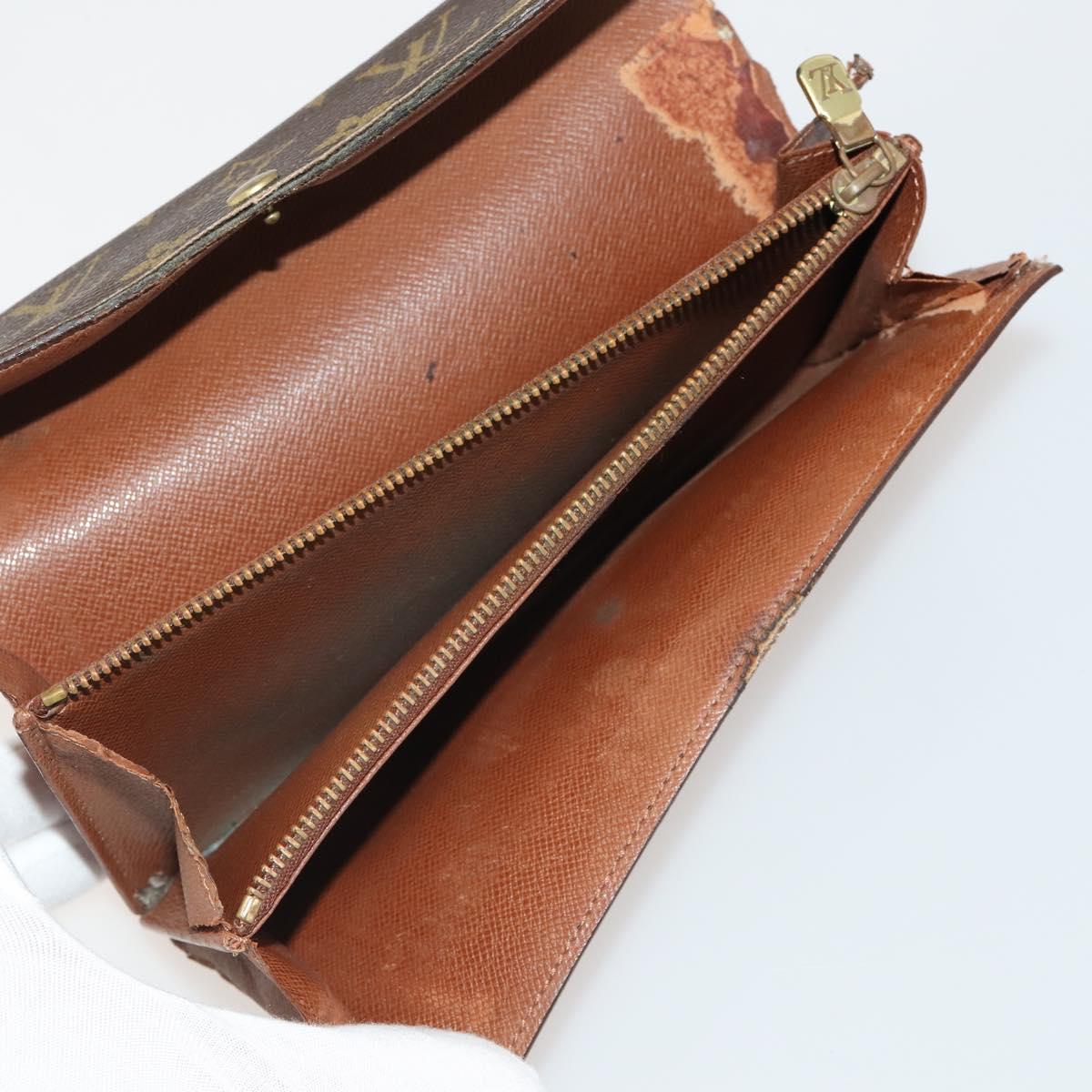LOUIS VUITTON Monogram Wallet 10 Set LV Auth CB277