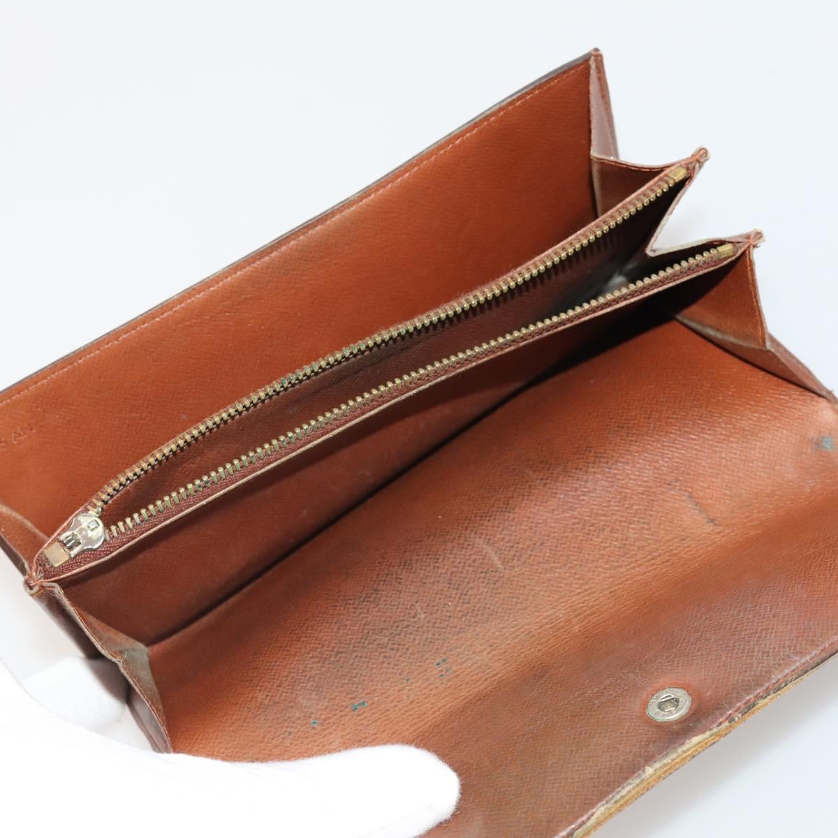 LOUIS VUITTON Monogram Wallet 10 Set LV Auth CB277