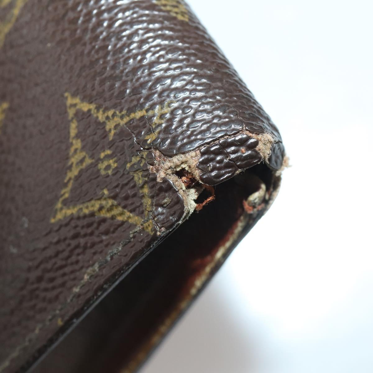 LOUIS VUITTON Monogram Wallet 10 Set LV Auth CB278