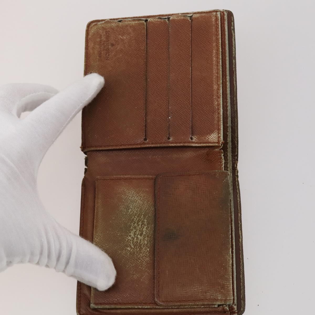LOUIS VUITTON Monogram Wallet 10 Set LV Auth CB278