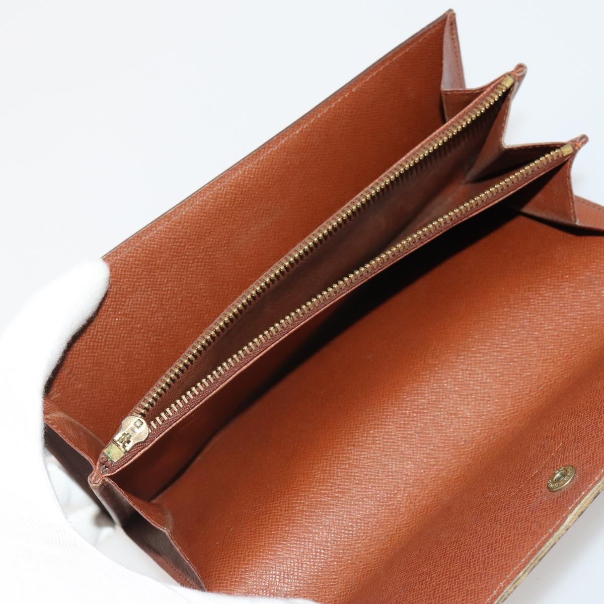 LOUIS VUITTON Monogram Wallet 10 Set LV Auth CB278