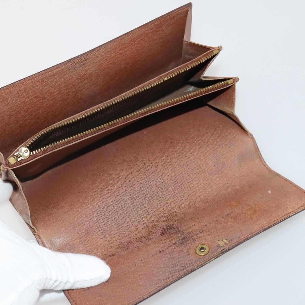 LOUIS VUITTON Monogram Wallet 10 Set LV Auth CB279