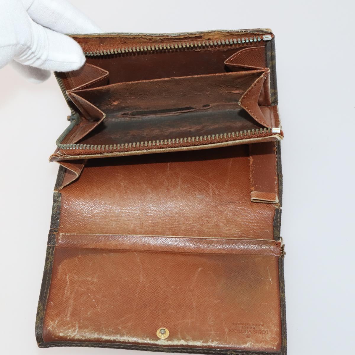 LOUIS VUITTON Monogram Wallet 10 Set LV Auth CB279