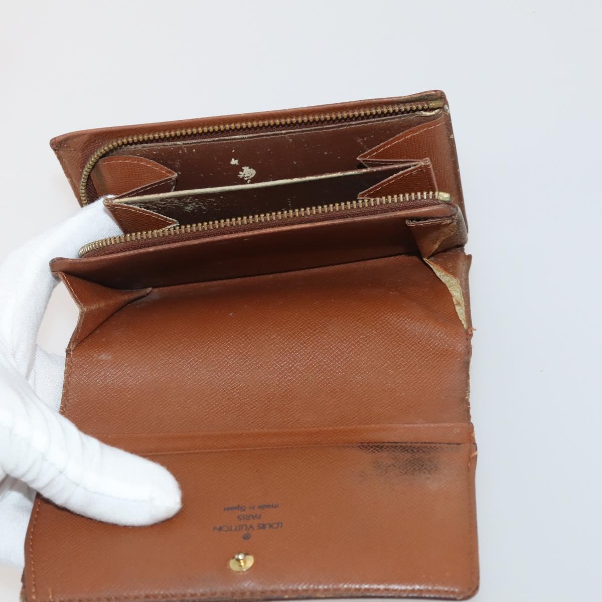 LOUIS VUITTON Monogram Wallet 10 Set LV Auth CB279
