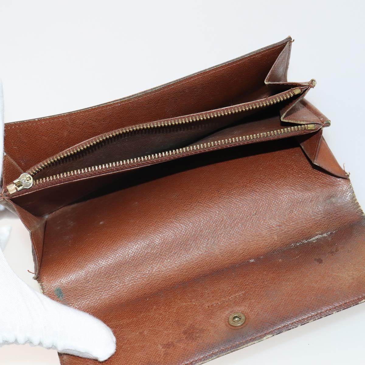 LOUIS VUITTON Monogram Wallet 10 Set LV Auth CB279