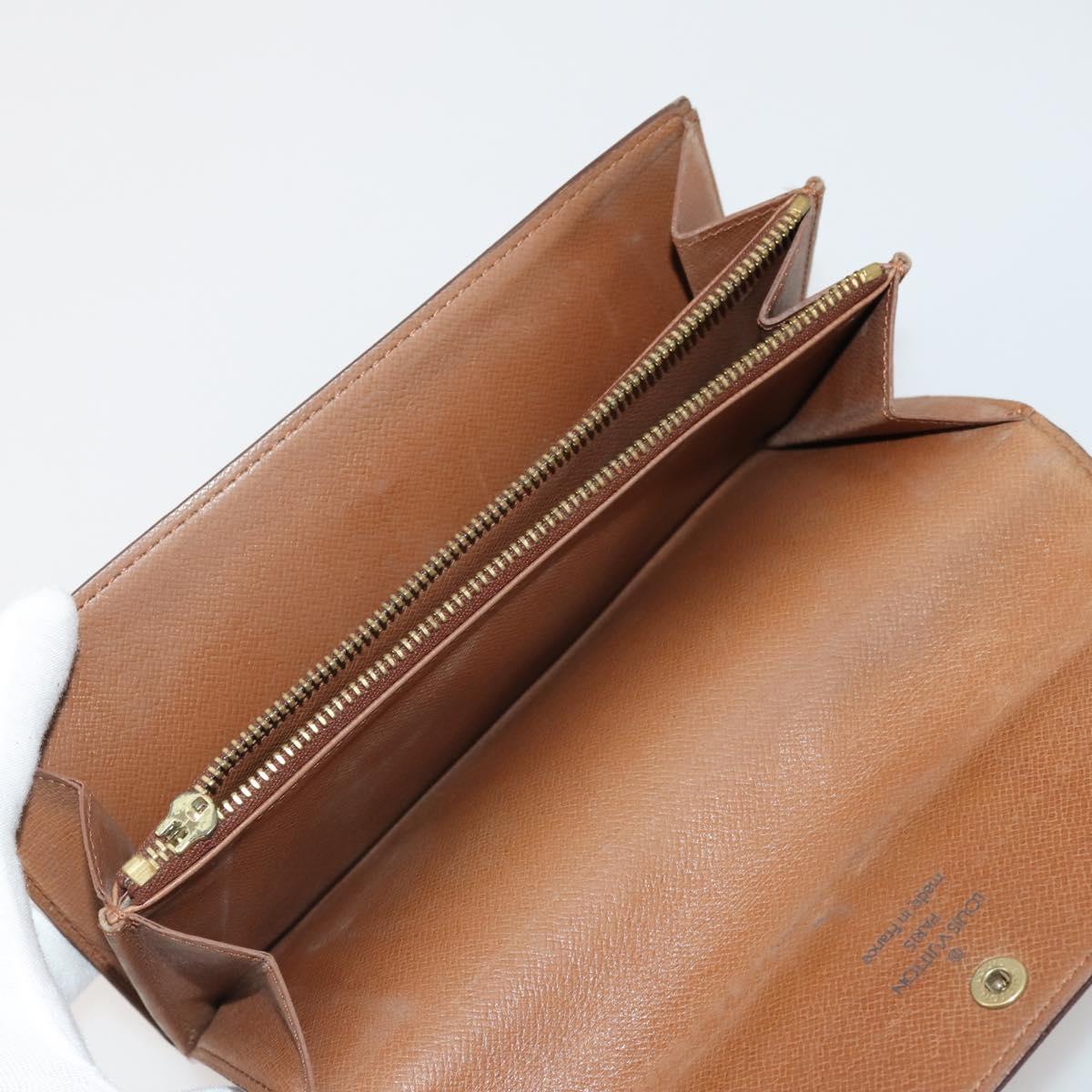 LOUIS VUITTON Monogram Wallet 10 Set LV Auth CB279