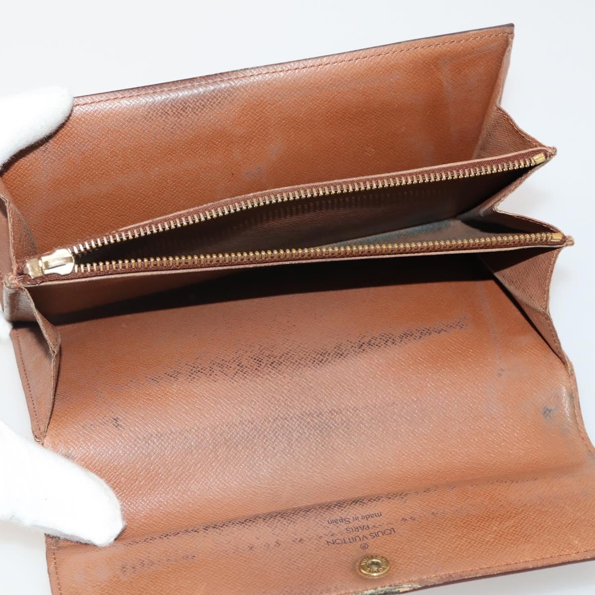 LOUIS VUITTON Monogram Wallet 10 Set LV Auth CB280