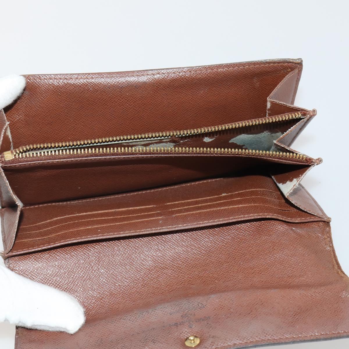 LOUIS VUITTON Monogram Wallet 10 Set LV Auth CB280