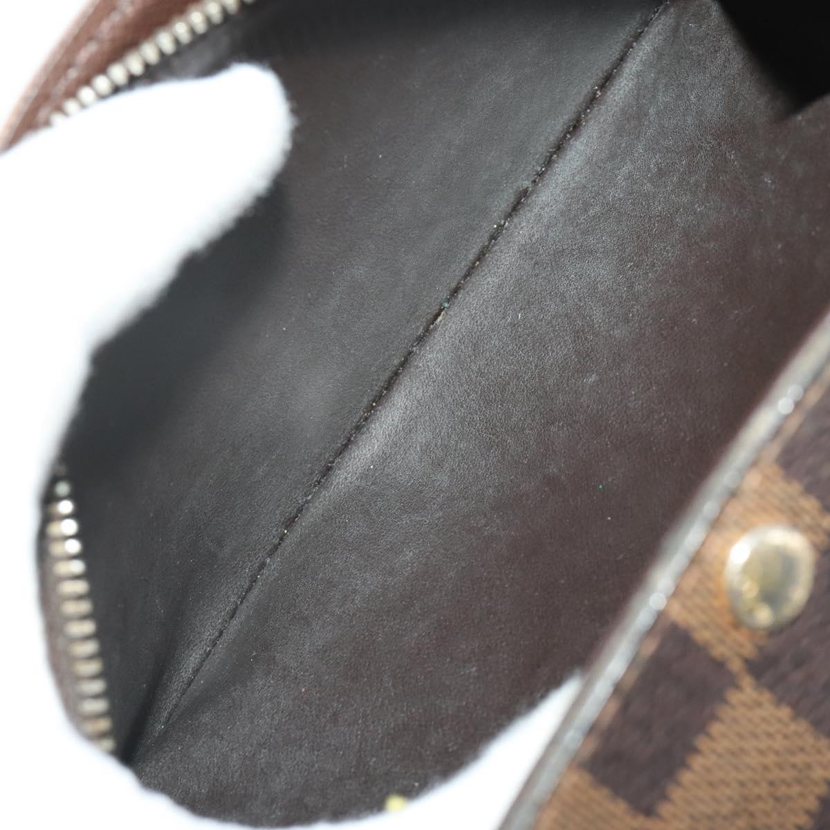 LOUIS VUITTON Damier Ebene Wallet 10 Set LV Auth CB281