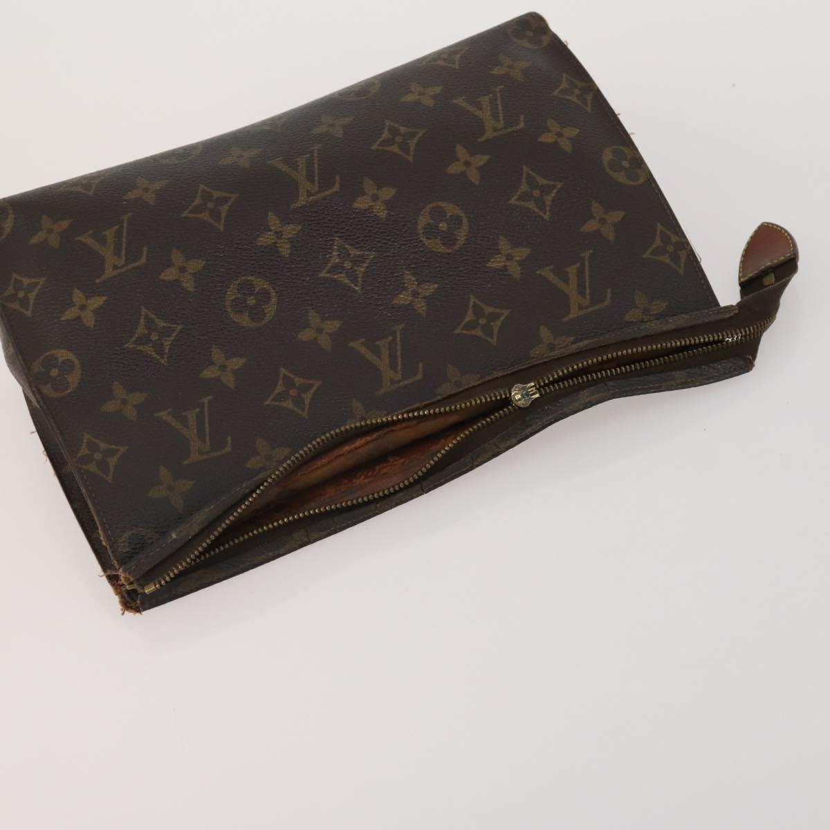 LOUIS VUITTON Monogram Pouch 7 Set LV Auth CB302