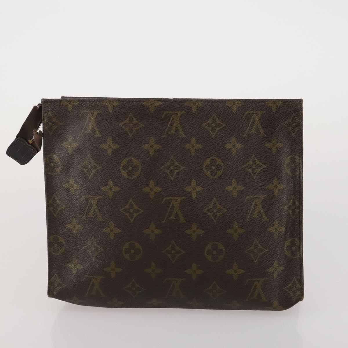 LOUIS VUITTON Monogram Pouch 7 Set LV Auth CB302