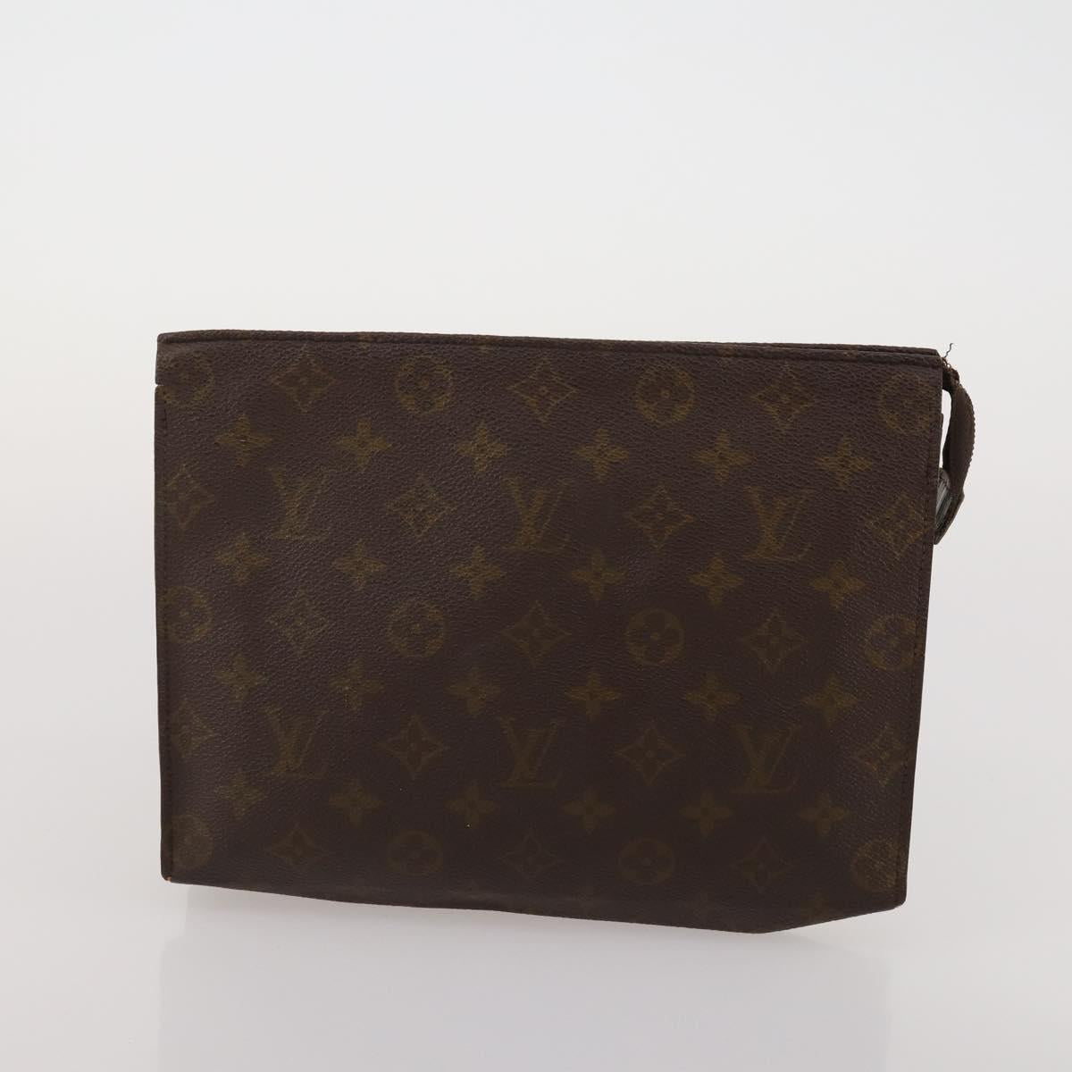 LOUIS VUITTON Monogram Pouch 7 Set LV Auth CB302