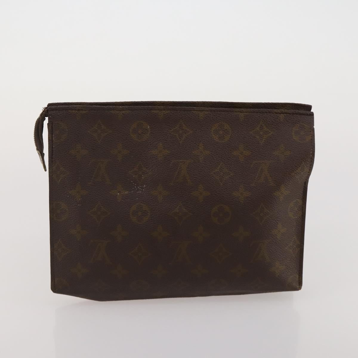 LOUIS VUITTON Monogram Pouch 7 Set LV Auth CB302