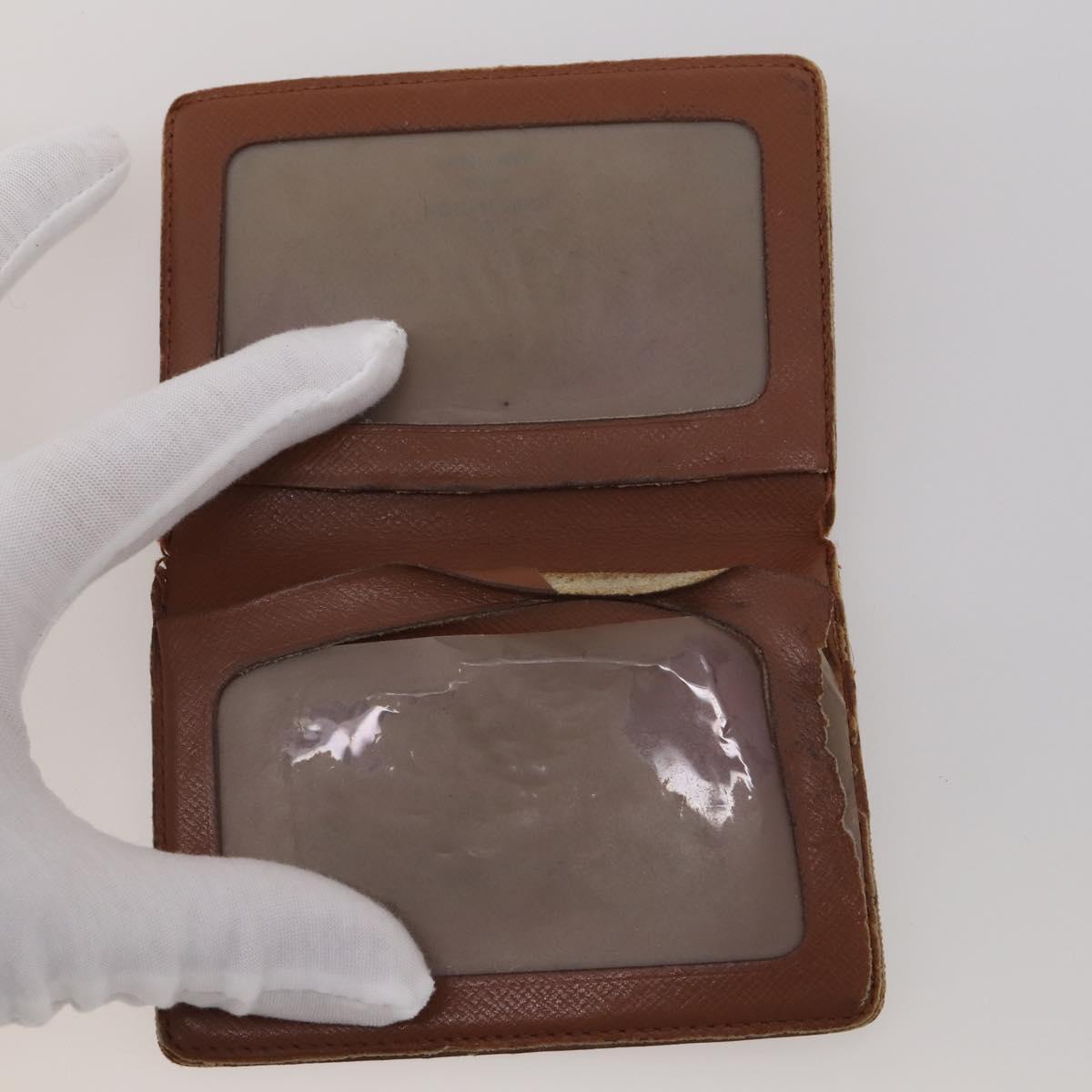 LOUIS VUITTON Monogram Card Case 10 Set LV Auth CB306