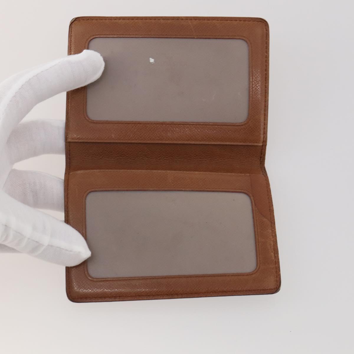 LOUIS VUITTON Monogram Card Case 10 Set LV Auth CB306