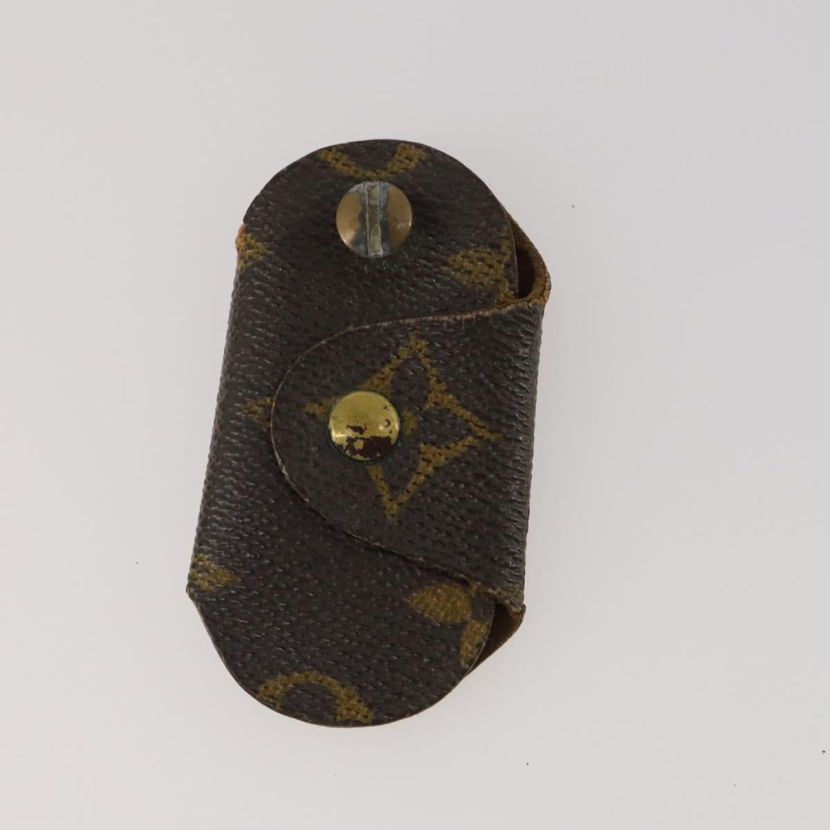 LOUIS VUITTON Monogram Key Case 10 Set LV Auth CB307