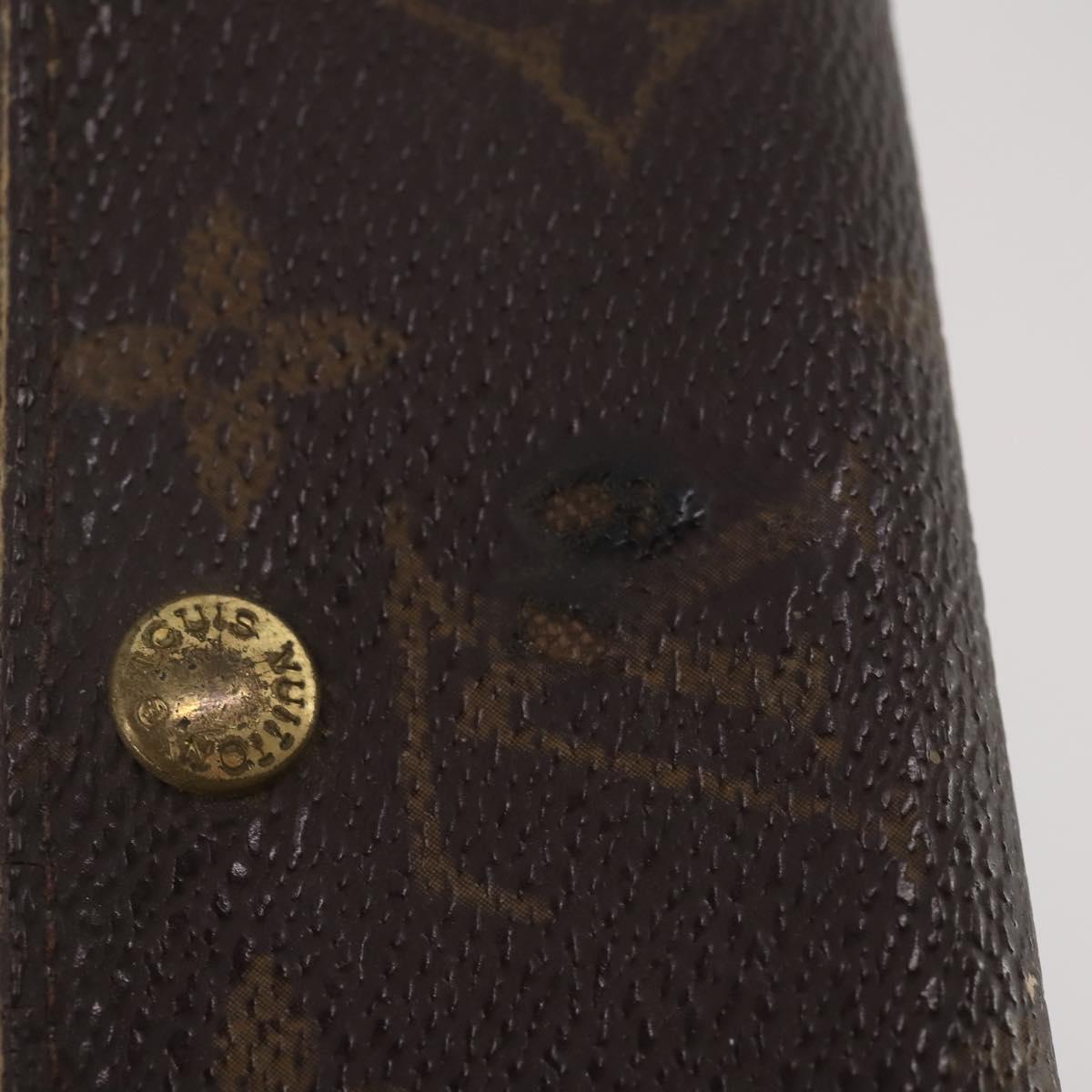 LOUIS VUITTON Monogram Key Case 10 Set LV Auth CB307