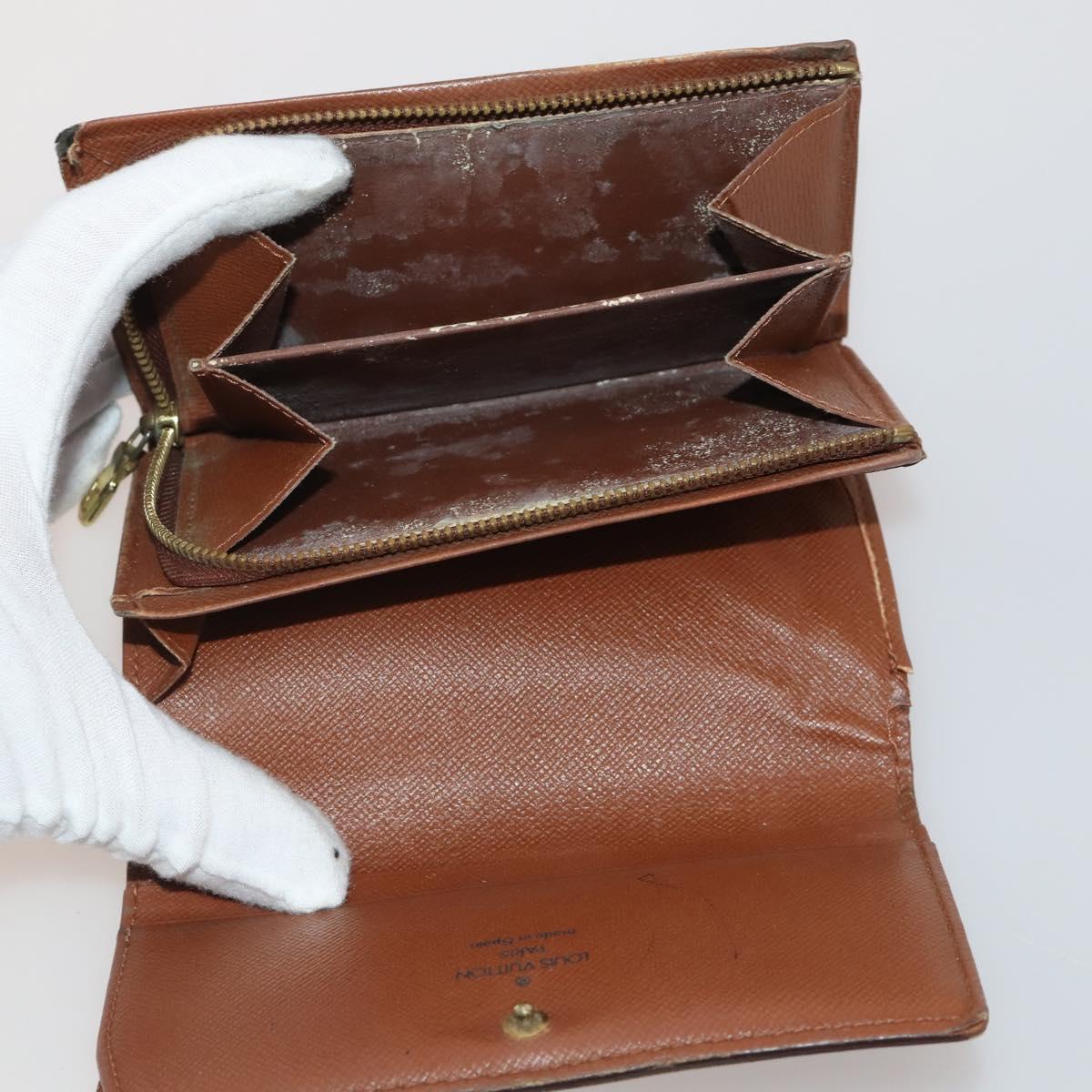LOUIS VUITTON Monogram Wallet 10 Set LV Auth CB313