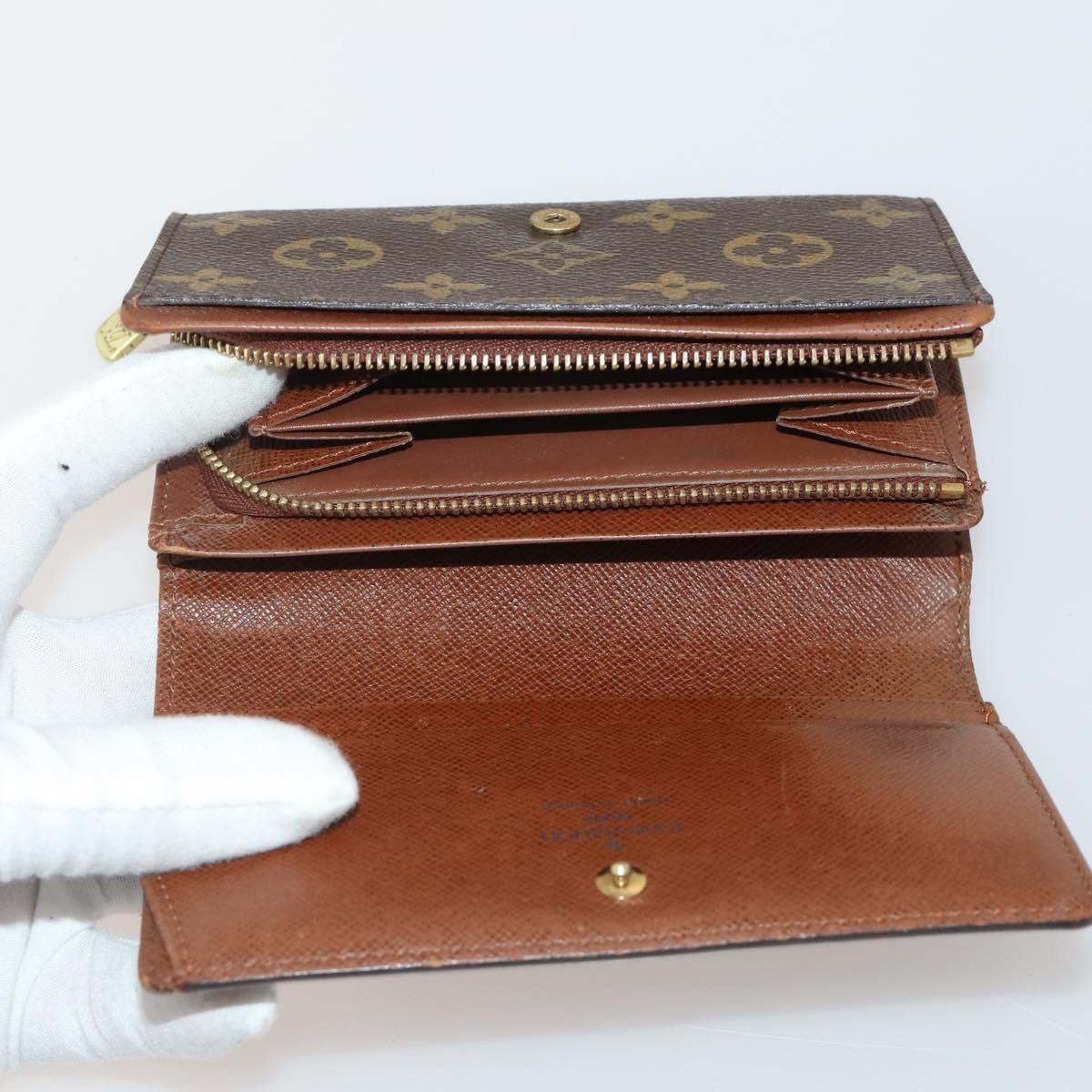 LOUIS VUITTON Monogram Wallet 10 Set LV Auth CB313