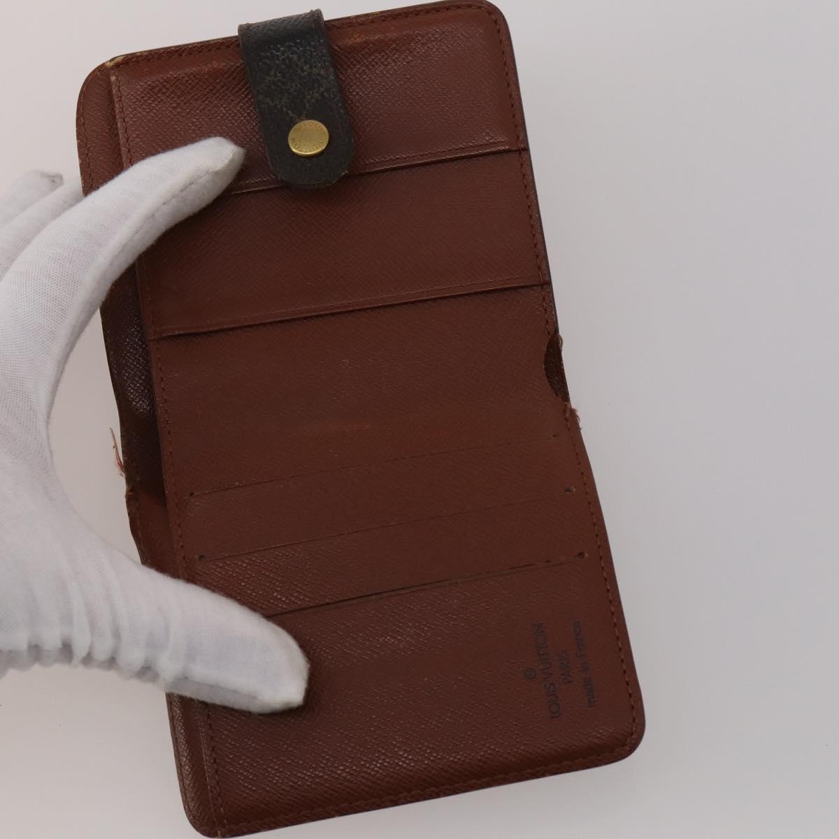 LOUIS VUITTON Monogram Wallet 10 Set LV Auth CB314
