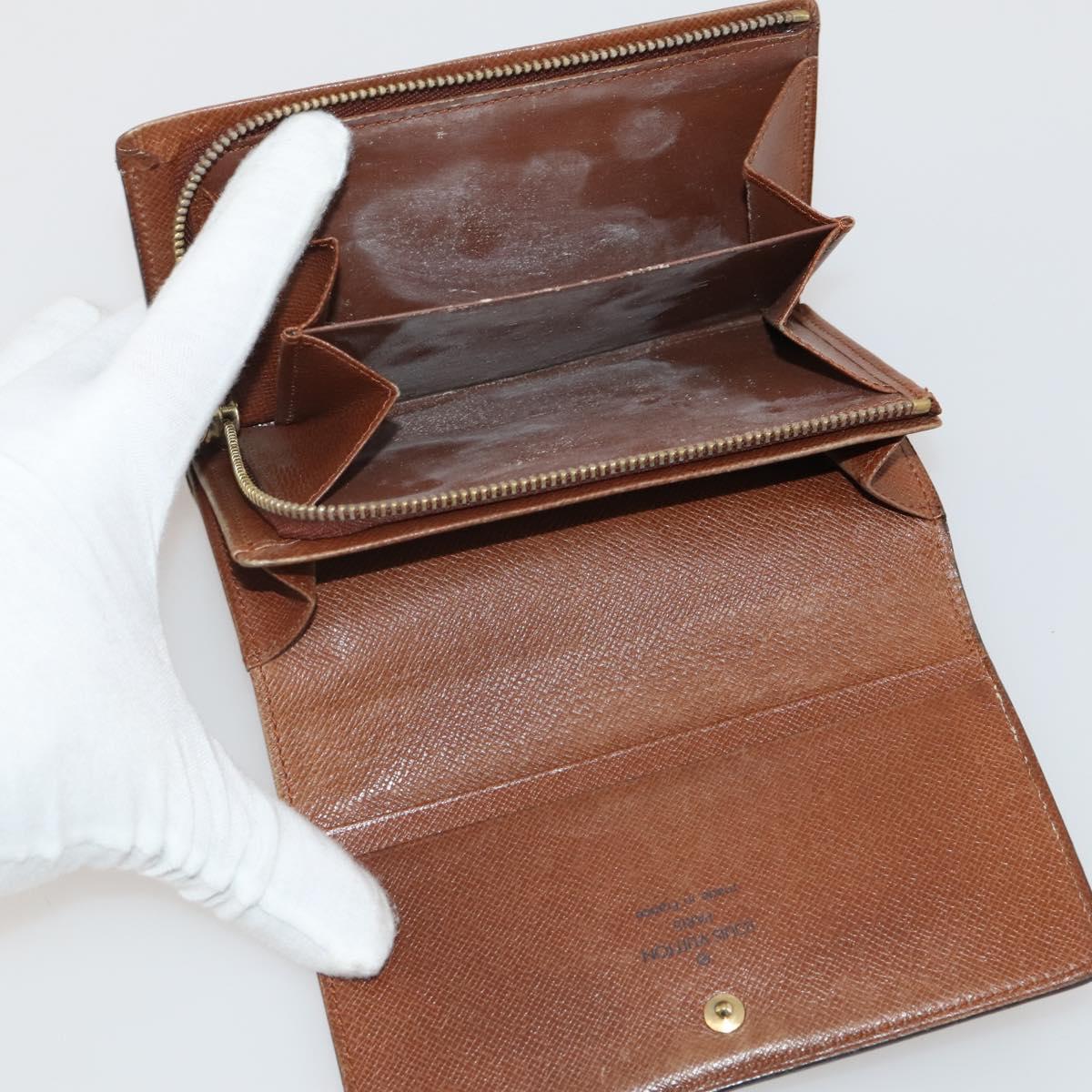LOUIS VUITTON Monogram Wallet 10 Set LV Auth CB314