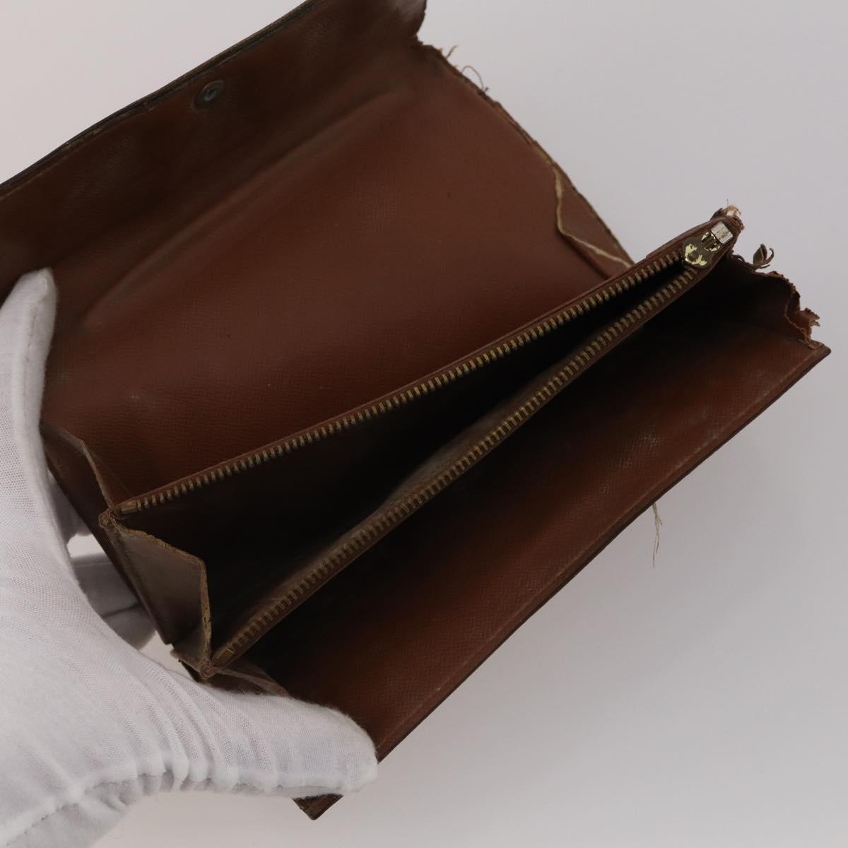 LOUIS VUITTON Monogram Wallet 10 Set LV Auth CB315