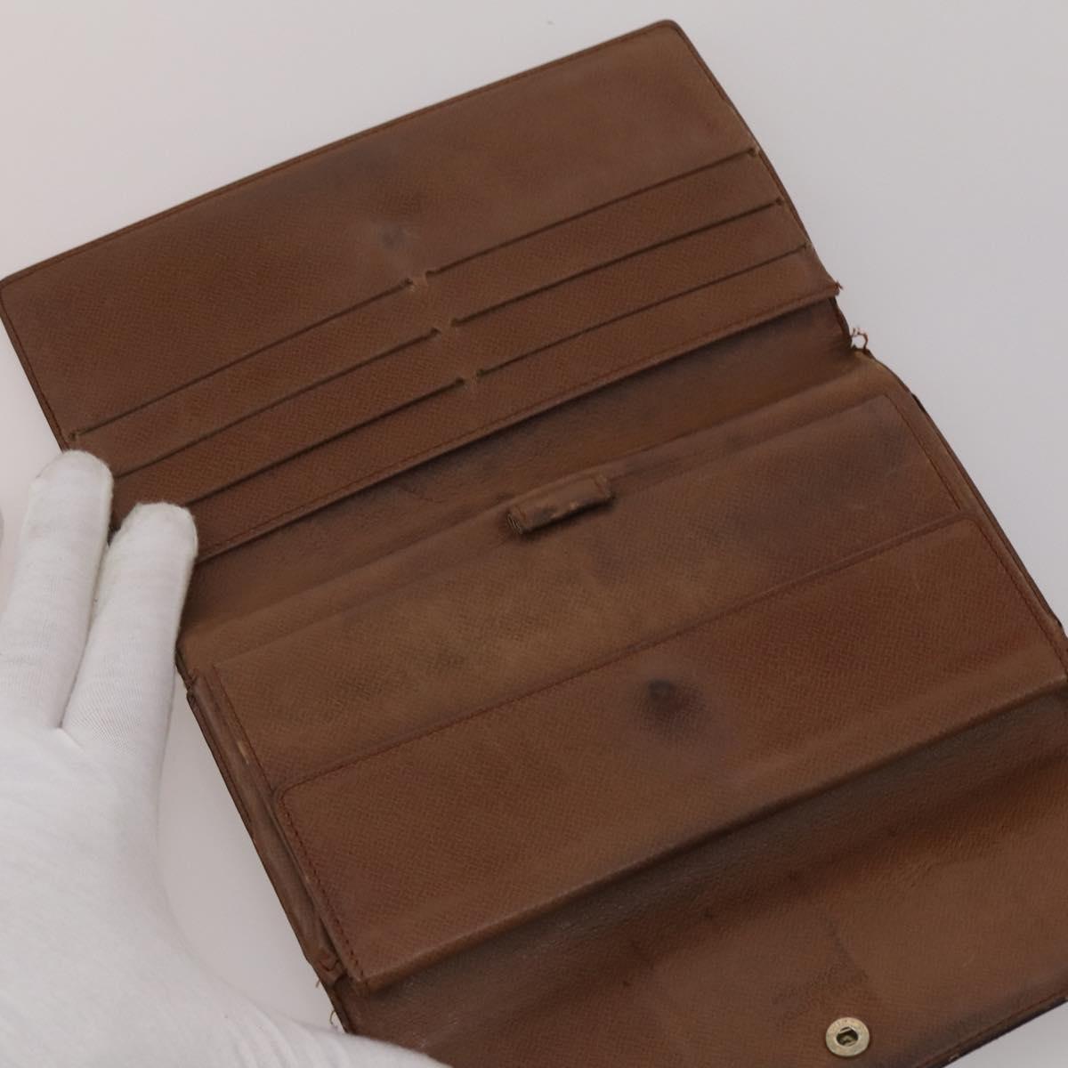 LOUIS VUITTON Monogram Wallet 10 Set LV Auth CB315