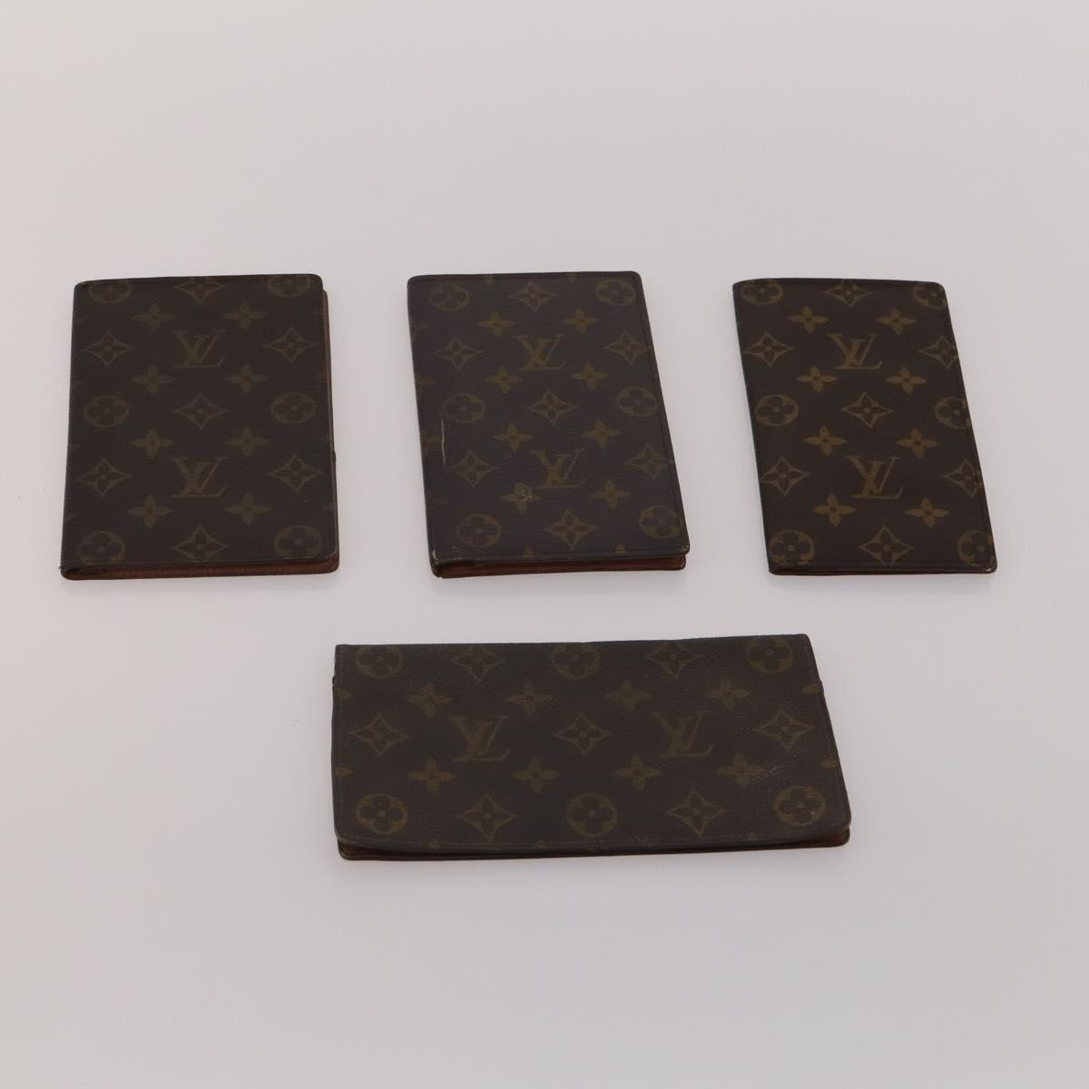 LOUIS VUITTON Monogram Wallet 10 Set LV Auth CB315