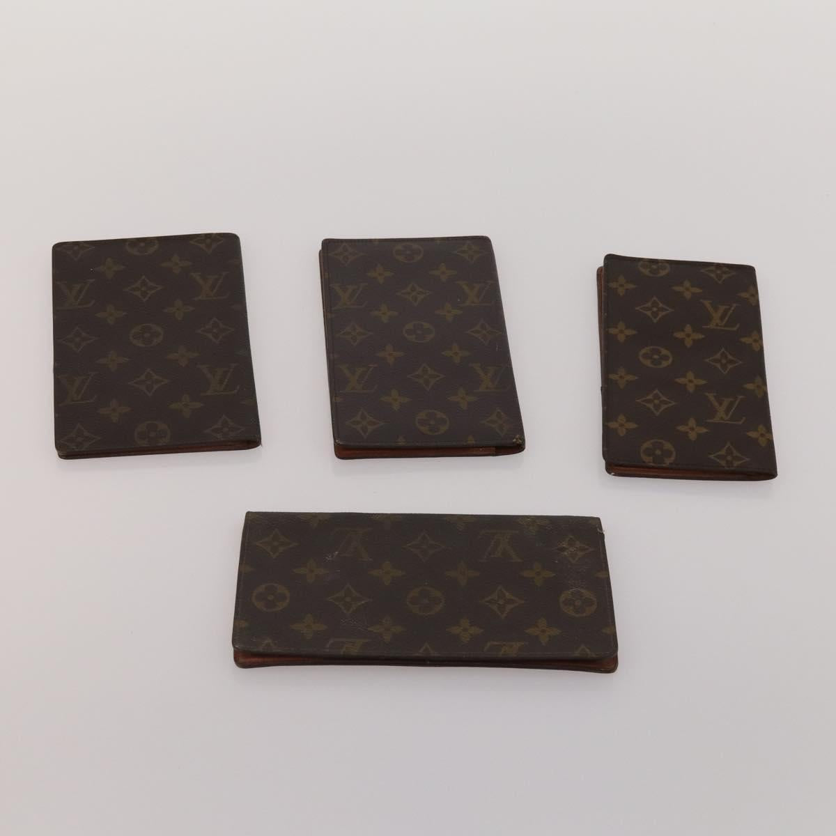 LOUIS VUITTON Monogram Wallet 10 Set LV Auth CB315