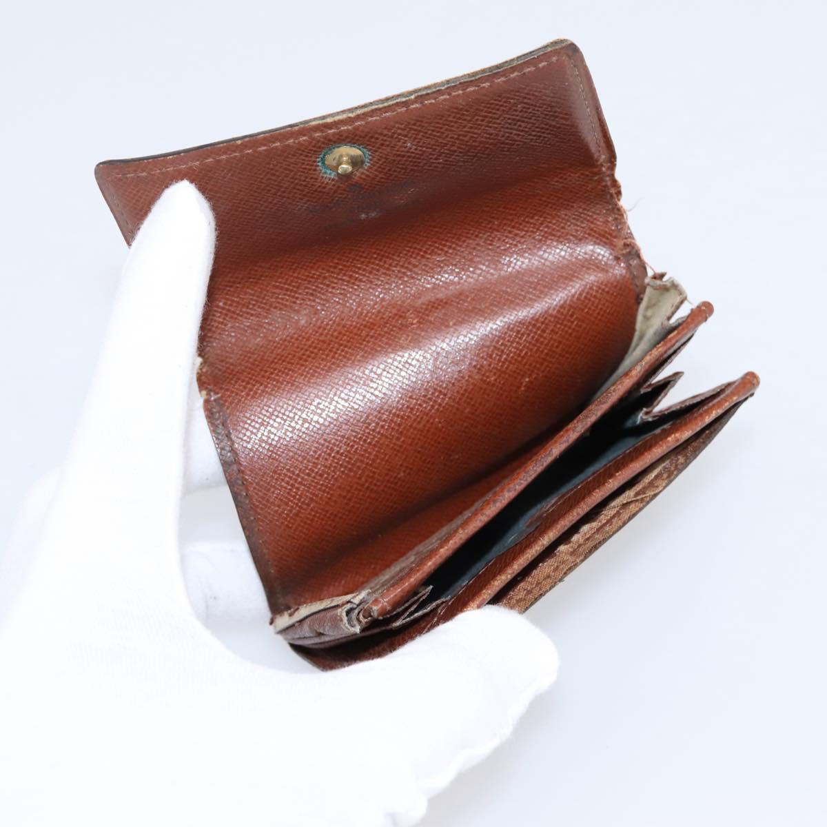 LOUIS VUITTON Monogram Wallet 10 Set LV Auth CB317