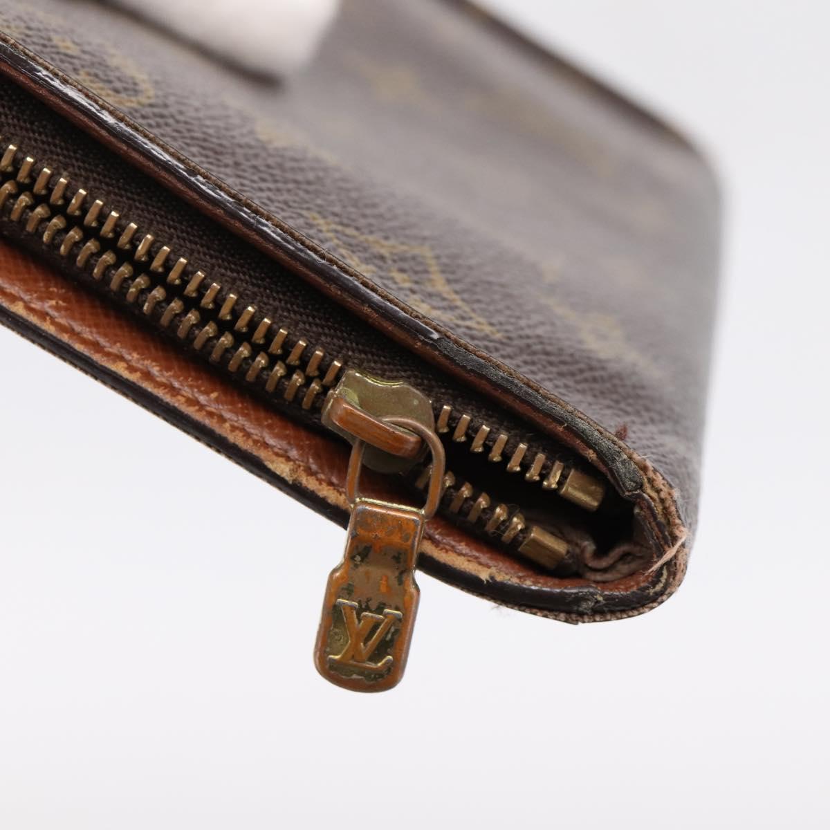 LOUIS VUITTON Monogram Long Wallet 10 Set LV Auth CB318