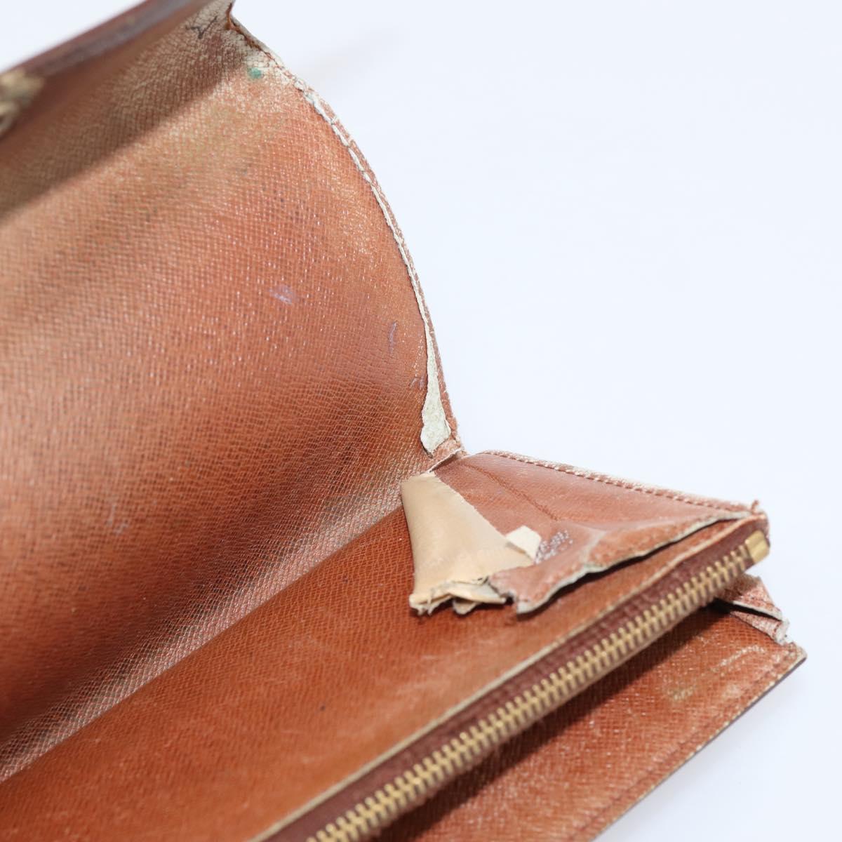 LOUIS VUITTON Monogram Long Wallet 10 Set LV Auth CB318