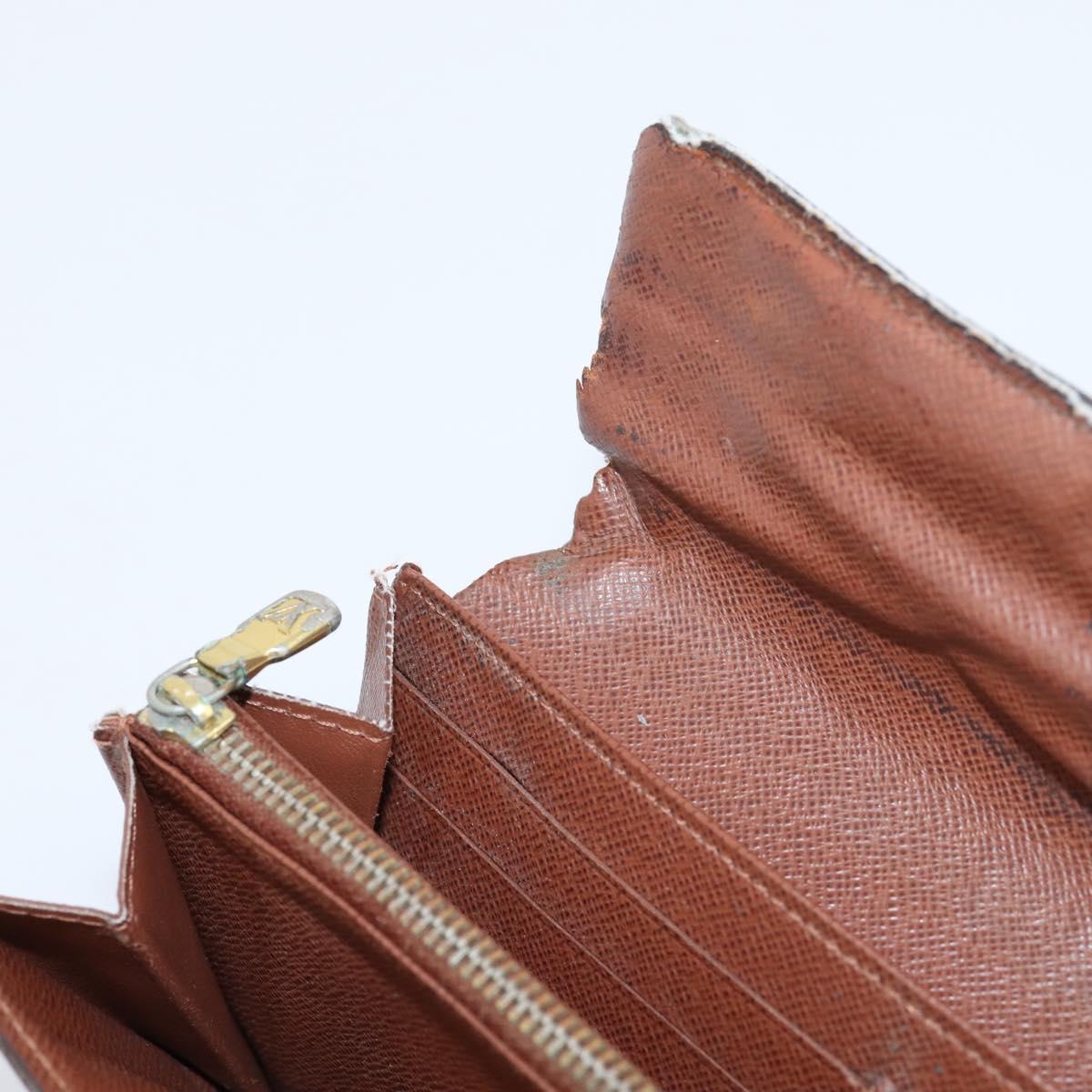 LOUIS VUITTON Monogram Long Wallet 10 Set LV Auth CB318