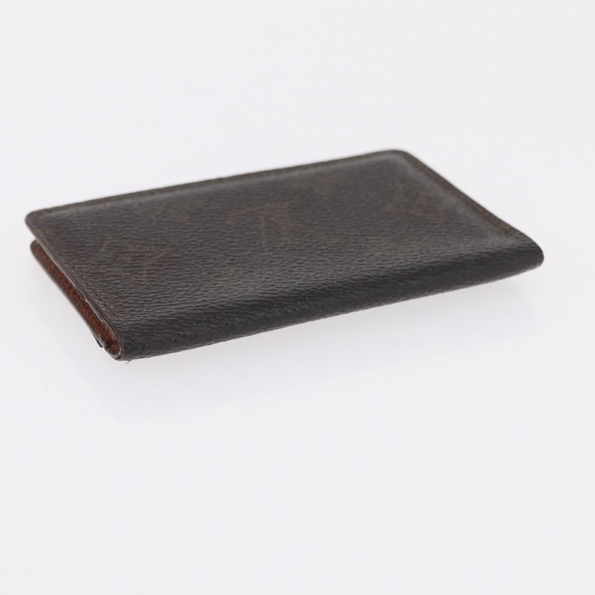 LOUIS VUITTON Monogram Card Case 10 Set LV Auth CB321