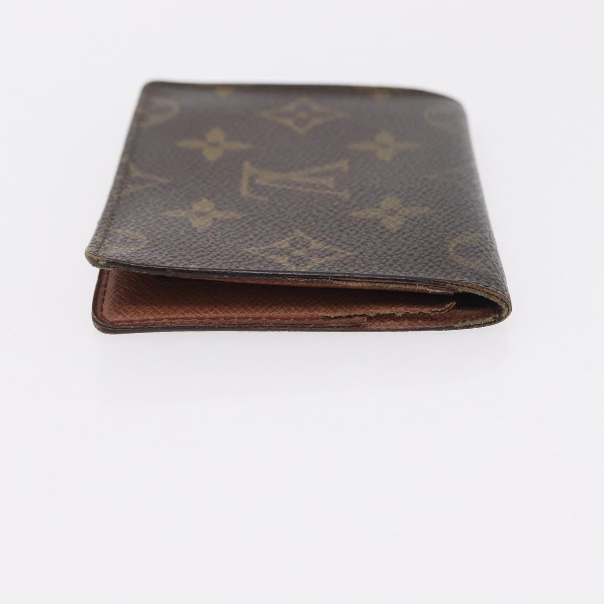 LOUIS VUITTON Monogram Card Case 10 Set LV Auth CB321