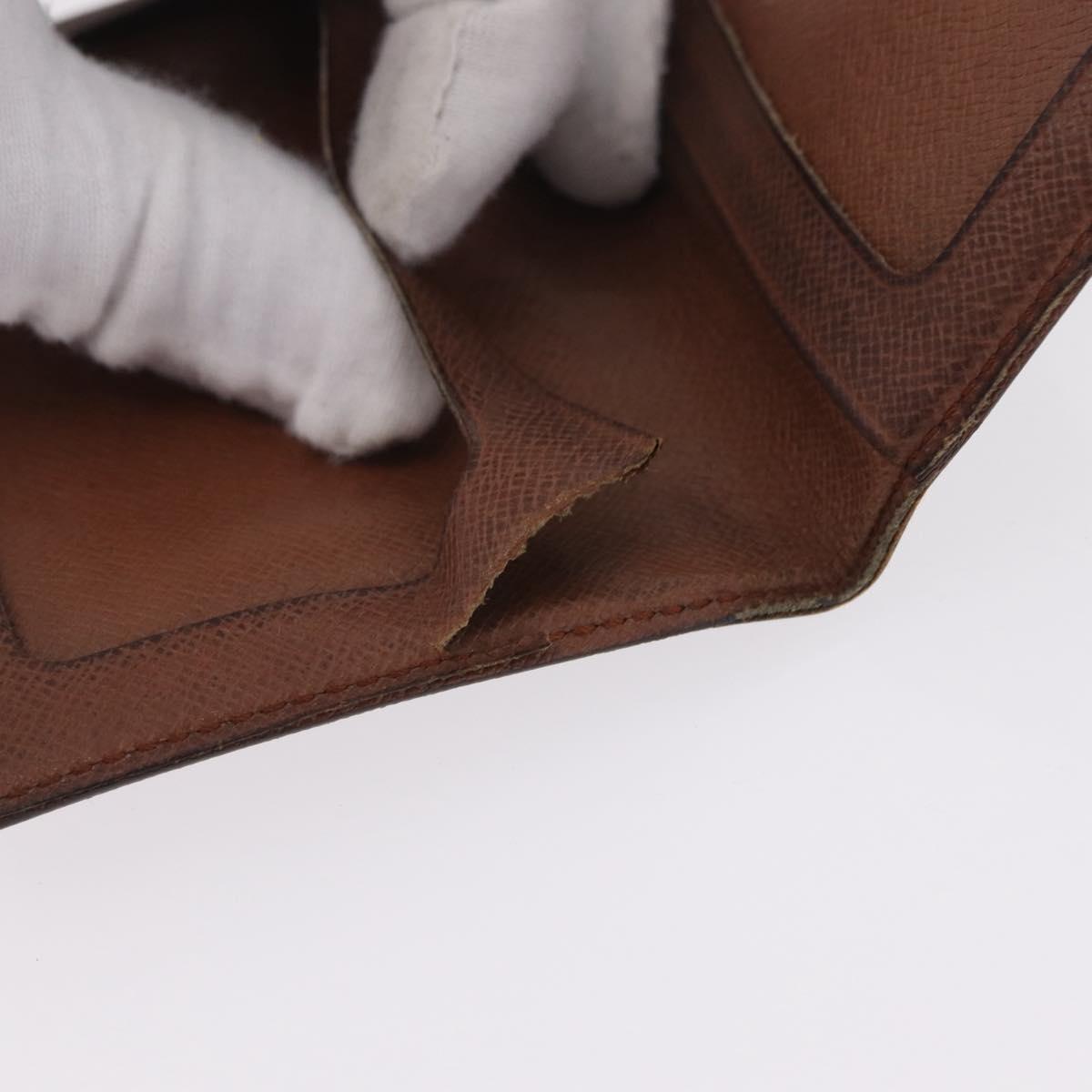 LOUIS VUITTON Monogram Card Case 10 Set LV Auth CB321
