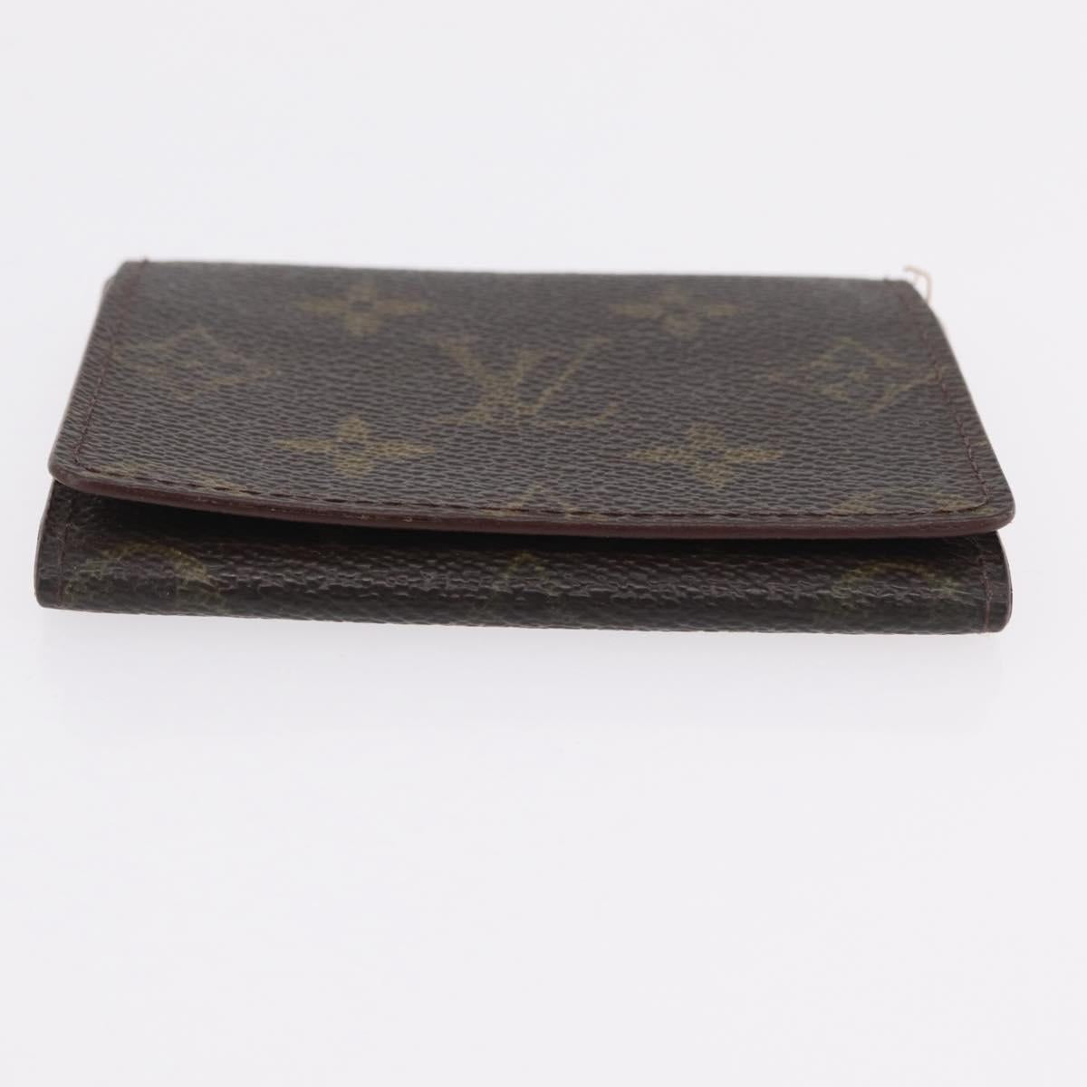 LOUIS VUITTON Monogram Card Case 10 Set LV Auth CB321