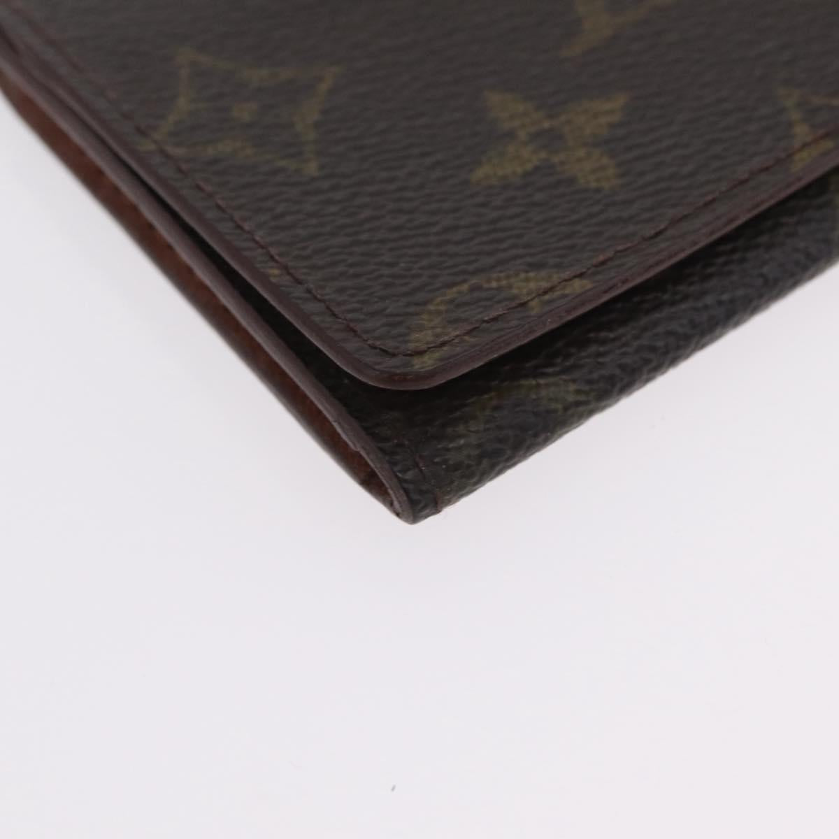 LOUIS VUITTON Monogram Card Case 10 Set LV Auth CB321