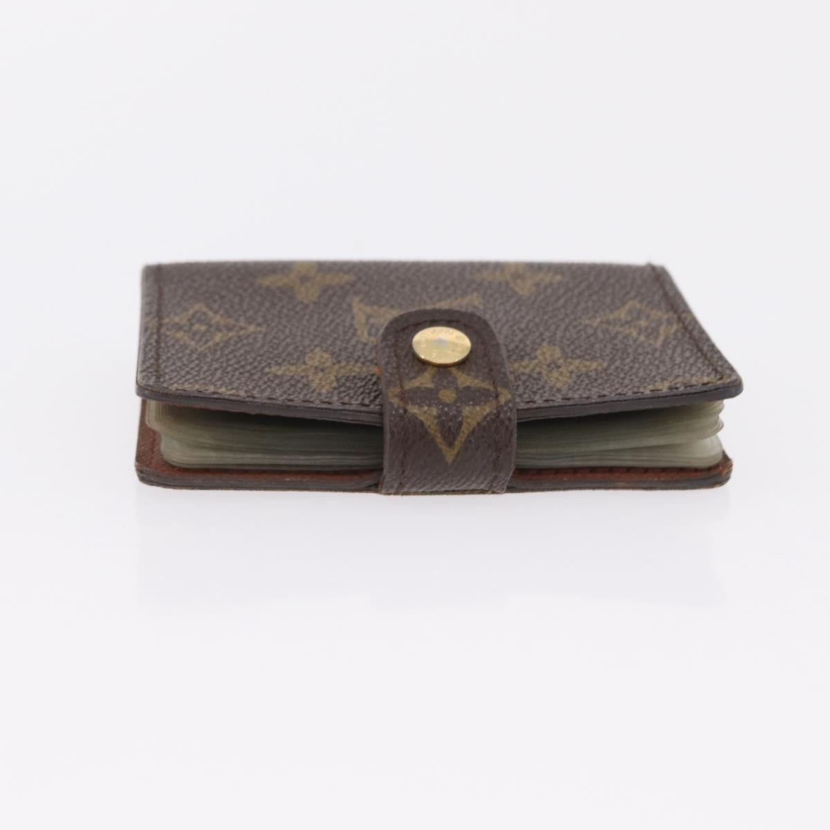 LOUIS VUITTON Monogram Card Case 10 Set LV Auth CB321