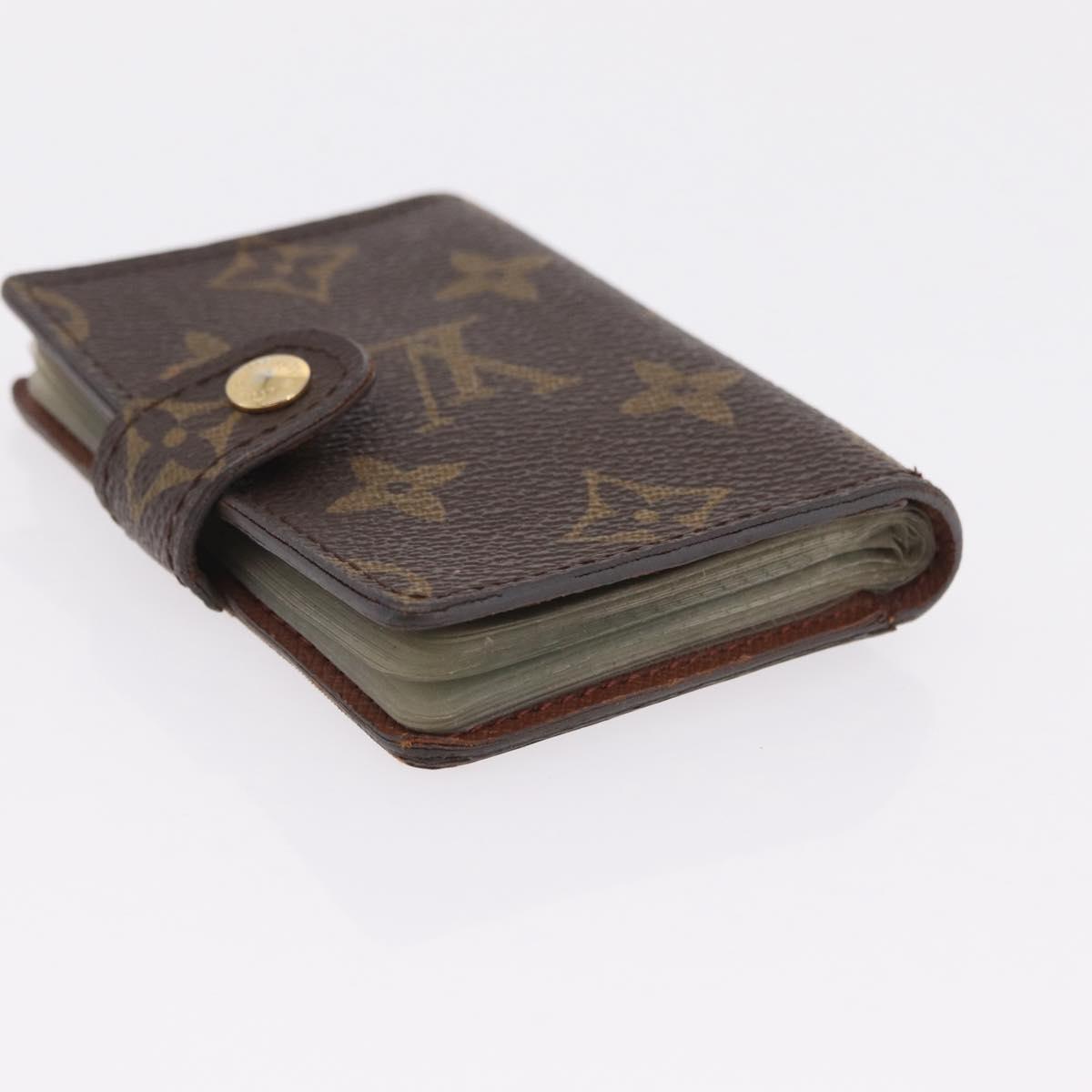 LOUIS VUITTON Monogram Card Case 10 Set LV Auth CB321