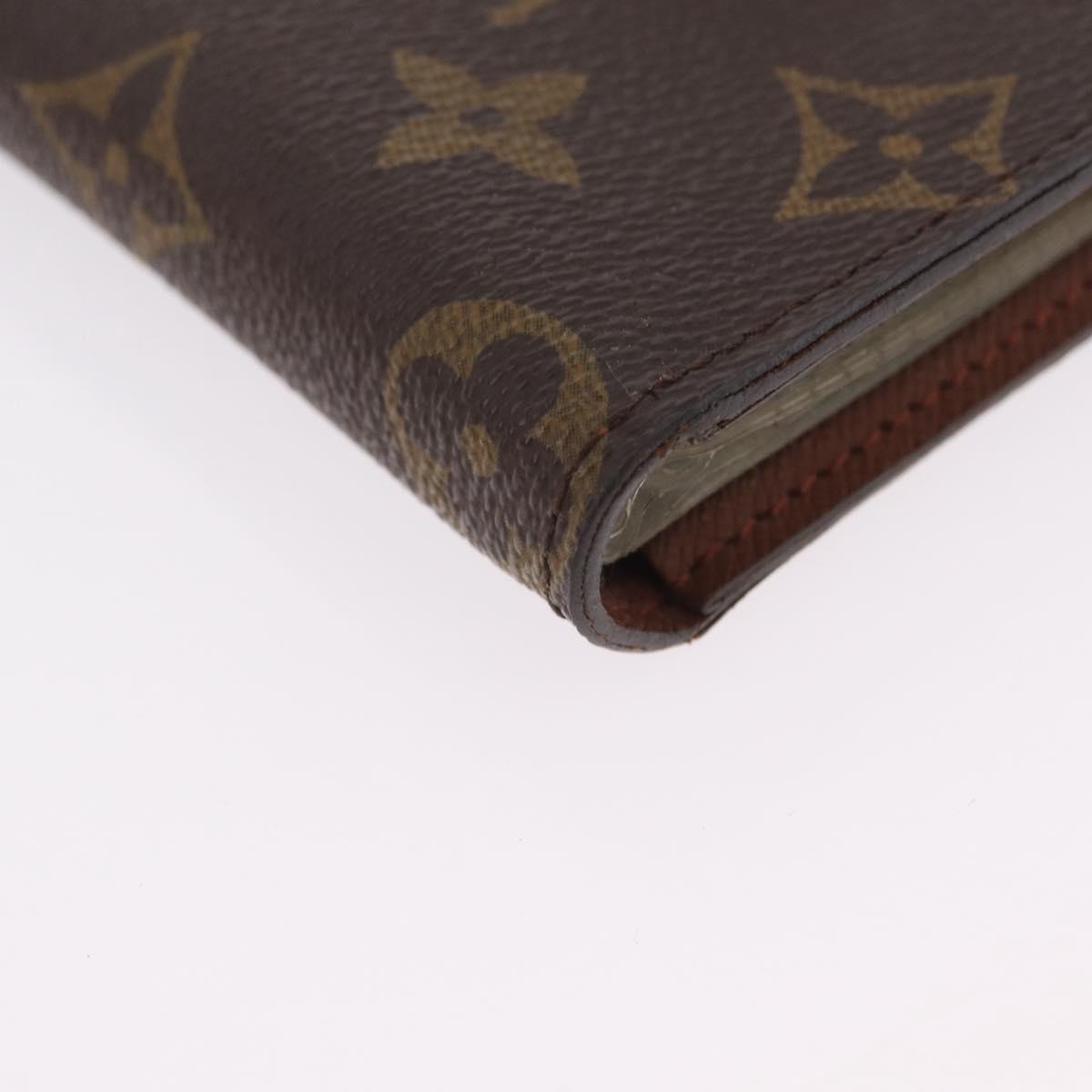 LOUIS VUITTON Monogram Card Case 10 Set LV Auth CB321