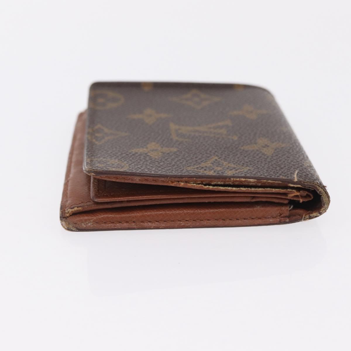 LOUIS VUITTON Monogram Card Case 10 Set LV Auth CB321
