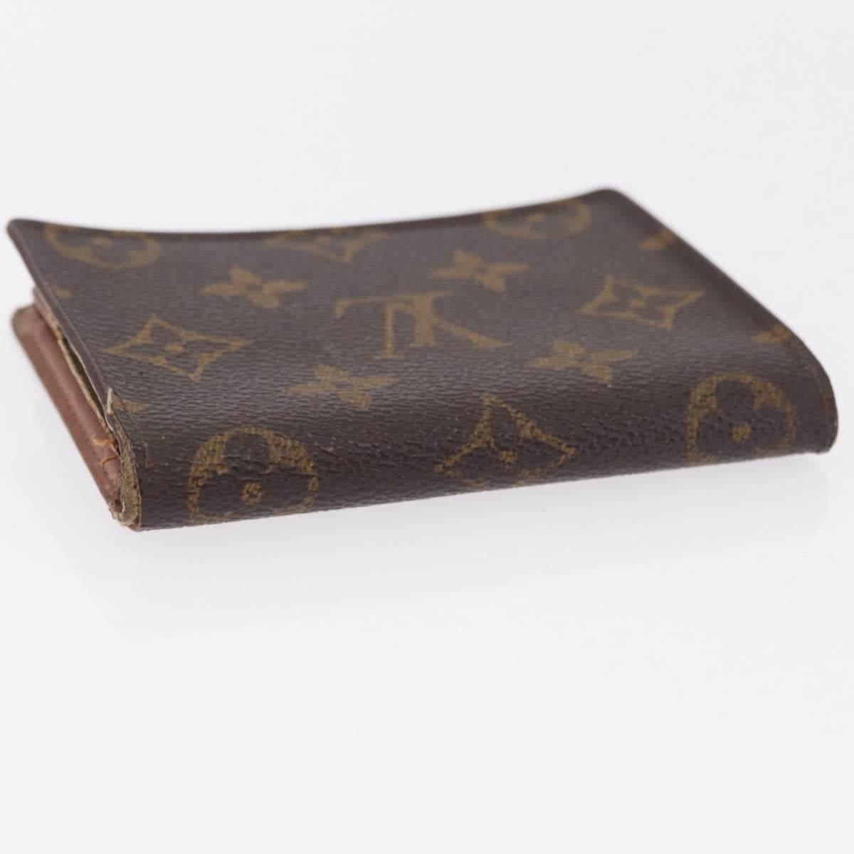 LOUIS VUITTON Monogram Card Case 10 Set LV Auth CB321