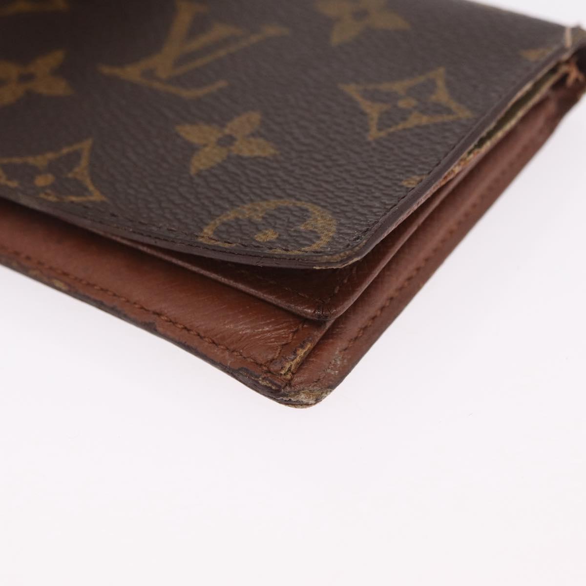 LOUIS VUITTON Monogram Card Case 10 Set LV Auth CB321