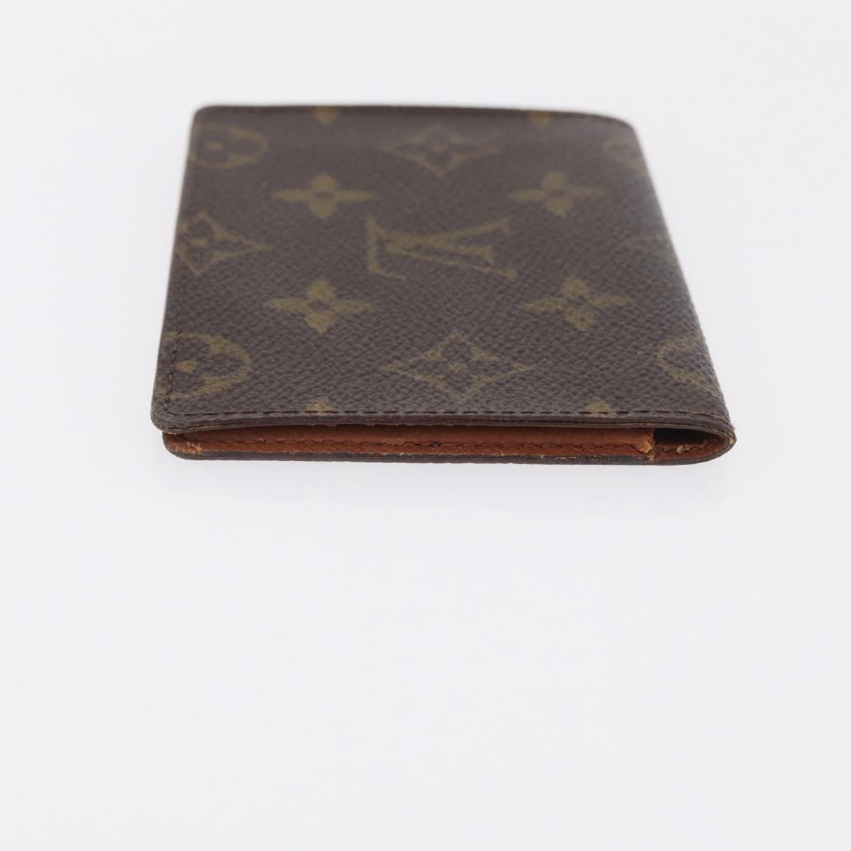 LOUIS VUITTON Monogram Card Case 10 Set LV Auth CB321
