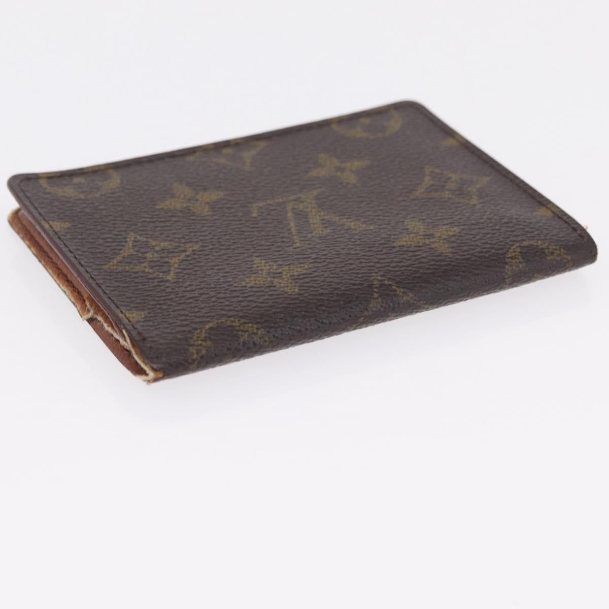 LOUIS VUITTON Monogram Card Case 10 Set LV Auth CB321