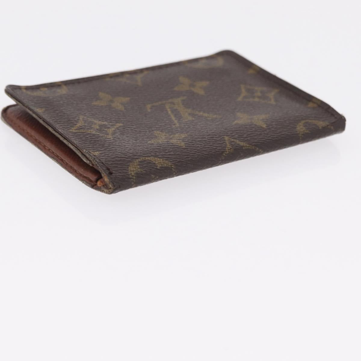 LOUIS VUITTON Monogram Card Case 10 Set LV Auth CB321
