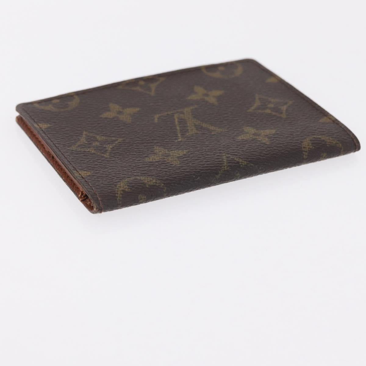 LOUIS VUITTON Monogram Card Case 10 Set LV Auth CB321
