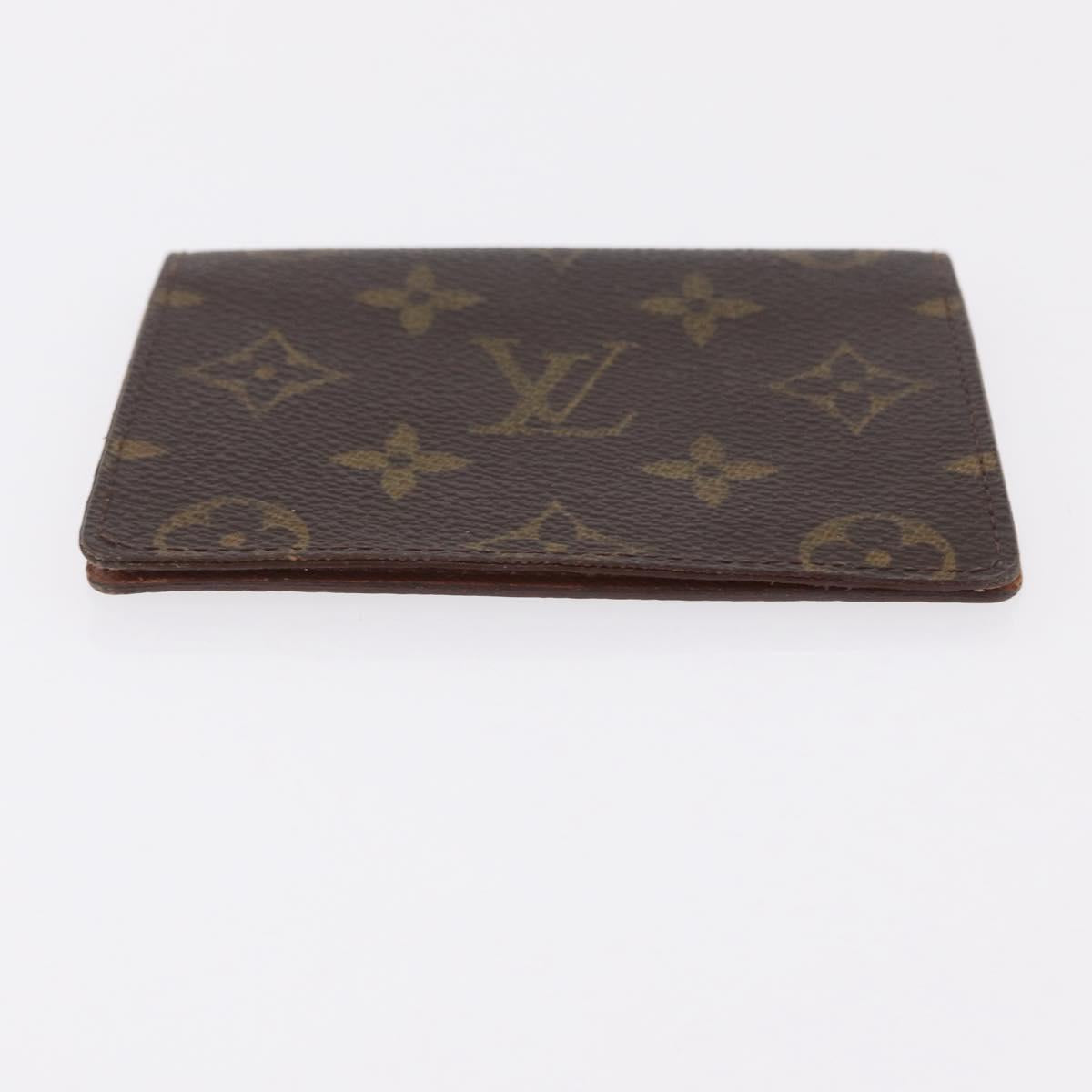 LOUIS VUITTON Monogram Card Case 10 Set LV Auth CB321