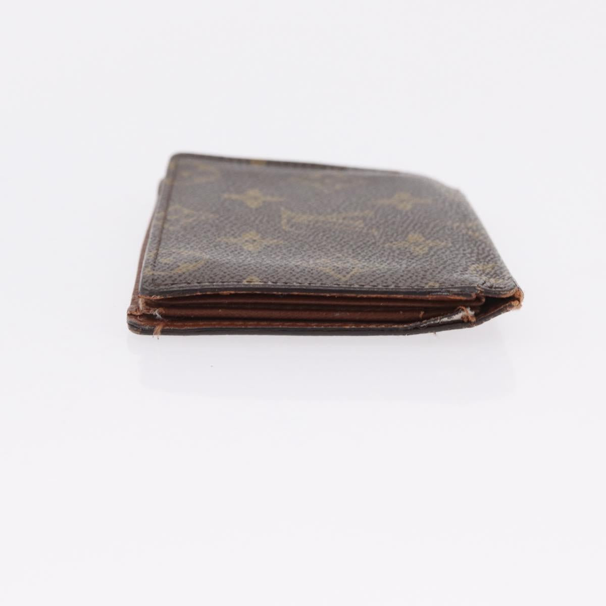 LOUIS VUITTON Monogram Card Case 10 Set LV Auth CB321